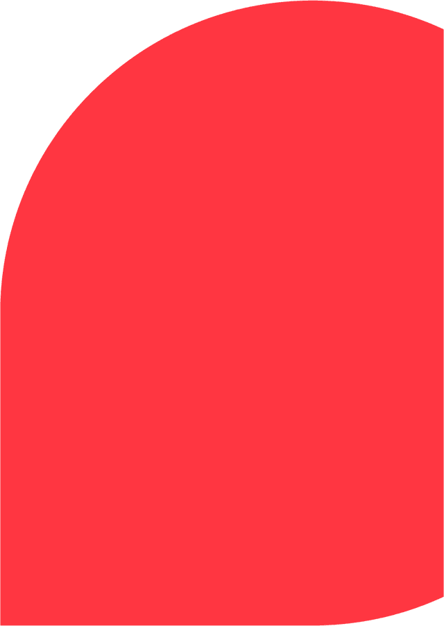 Decorative right curve