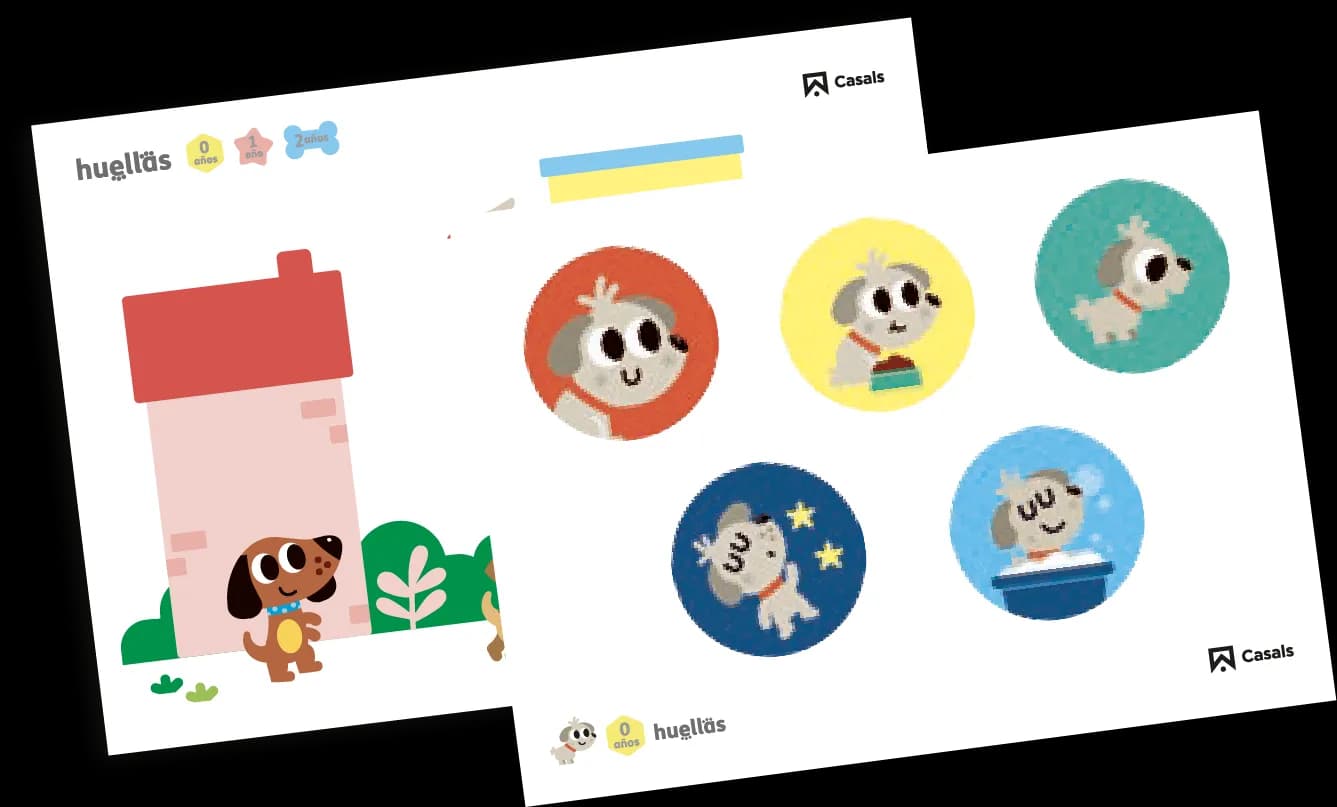 Tarjetas de actividades