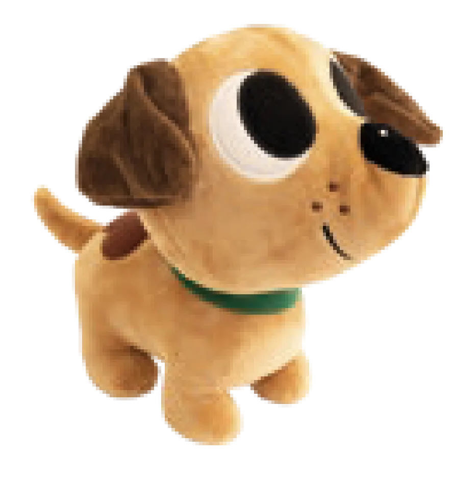 Mini mascota de peluche