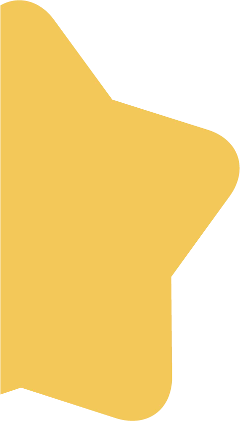 Decorative left curve